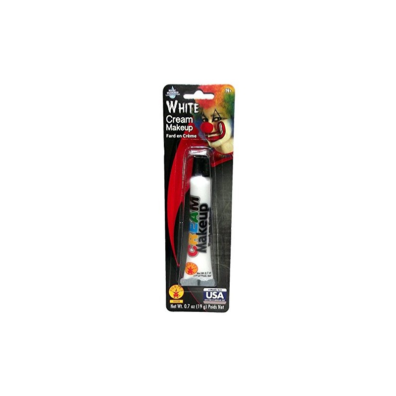 Rubie's Costume Co. Mehron White Cream Makeup 0.7 oz -,
