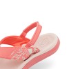 Reef Girls Little Santa Ana Flip-Flop, Coral Sunset, 12 Kid