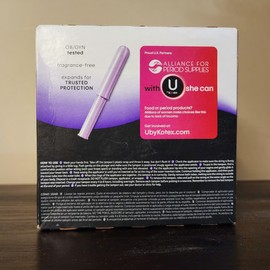 U by Kotex 51571 Unscented Security Tampons