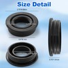 WD08X27458 Floating Seal Assembly Compatible with GE Hotpoint Haier Dishwasher,