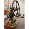 Vintage Large Cast Iron Collection Manual Counter Coffee Grinder