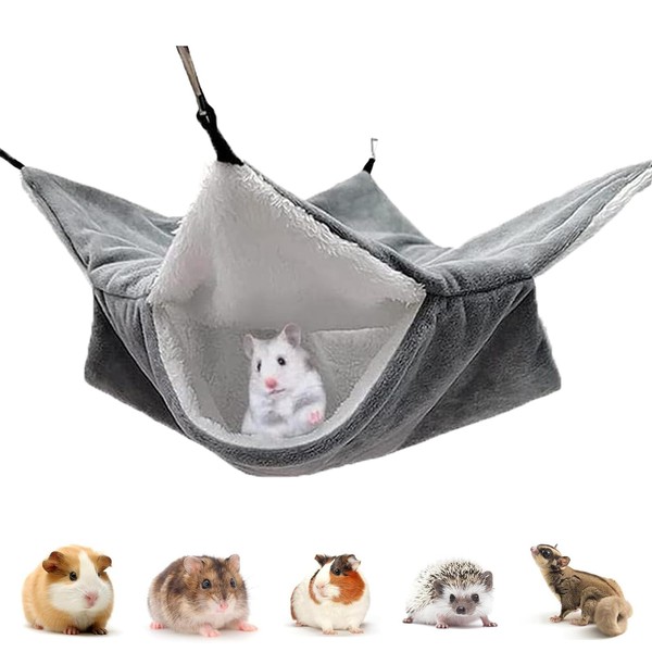 PacuM Guinea Pig Hammock Hand Stitched 34 cm x 34