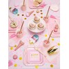 Napkins 3 Layers Light Pink 33 x 33 cm (Pack