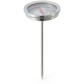 Judge TC64 Stainless Steel Meat Thermometer Probe, Centigrade 54° to 88°C or Fahrenheit 130° to 190°F