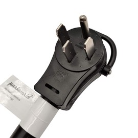 Parkworld 61087 Welder Adapter Cord 14-50P to 14-60R, NEMA 14-50P RV 50A Male to NEMA 14-60R Welding Female, 50AMP, 1.5FT