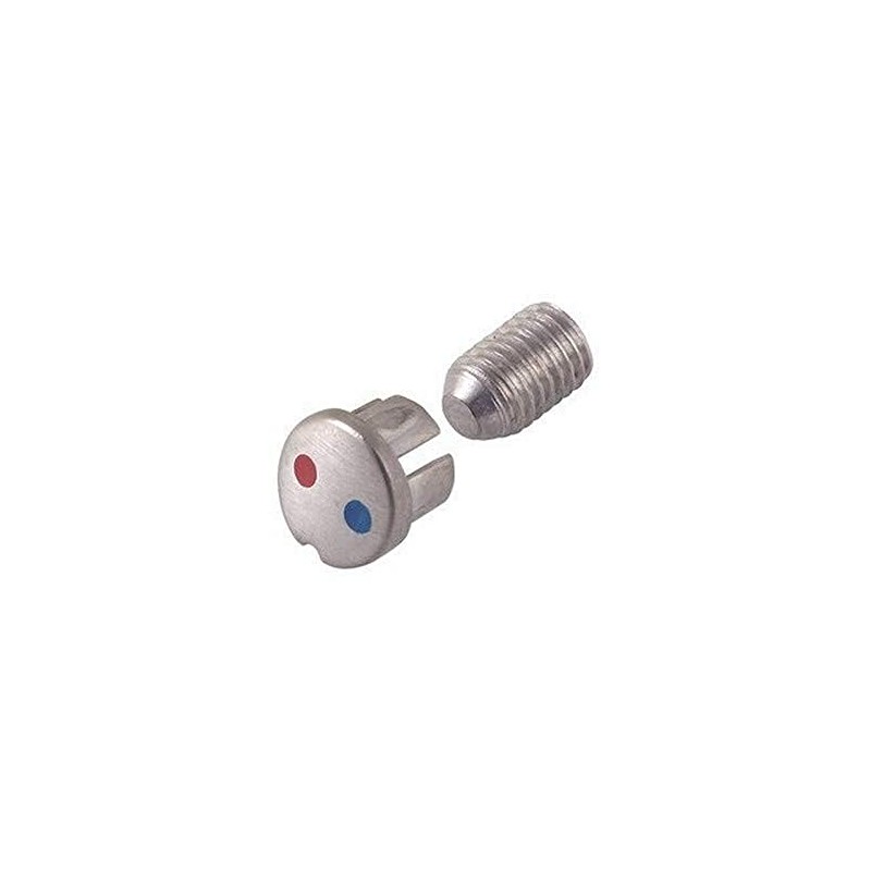 Delta Faucet RP47271AR Allora Set Screw and Button Cover, Arctic