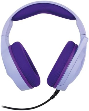 Vortred Diadema Axolotl Gamer Inalámbrica RGB 3.5mm Color Morado