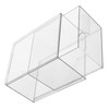 Operitacx Bathroom Drawer Organiser Stackable Acrylic Makeup Storage Box Dustproof
