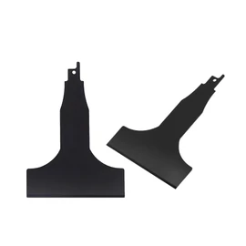 2 Pcs Reciprocating Saw Scraper Blade, Scraping Tool Attachment for Reciprocating Saws, High Carbon Steel Tile Cleaning Tool for Removing Tile, Linoleum, Adhesives, Mastics, and More