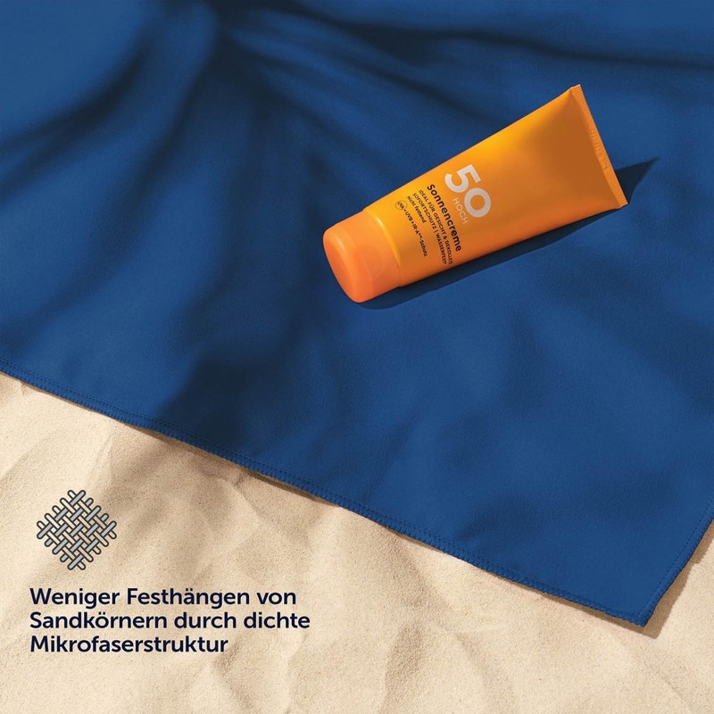 Blumtal microfibre towel, hand towels, ultra light, compact and quick-drying,