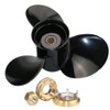 Boatman 12 3/4x21 Aluminum Outboard Propeller fit Mercury Engine 40/50/70/75/80/90/100/115/125/140