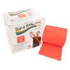 Sup-R 081678424 Band Latex Free Exercise Band, 50 Yard, Red,