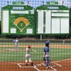 Nogcay Magnetic Baseball Lineup Board, Premium Tactical Magnetic Baseball Coach