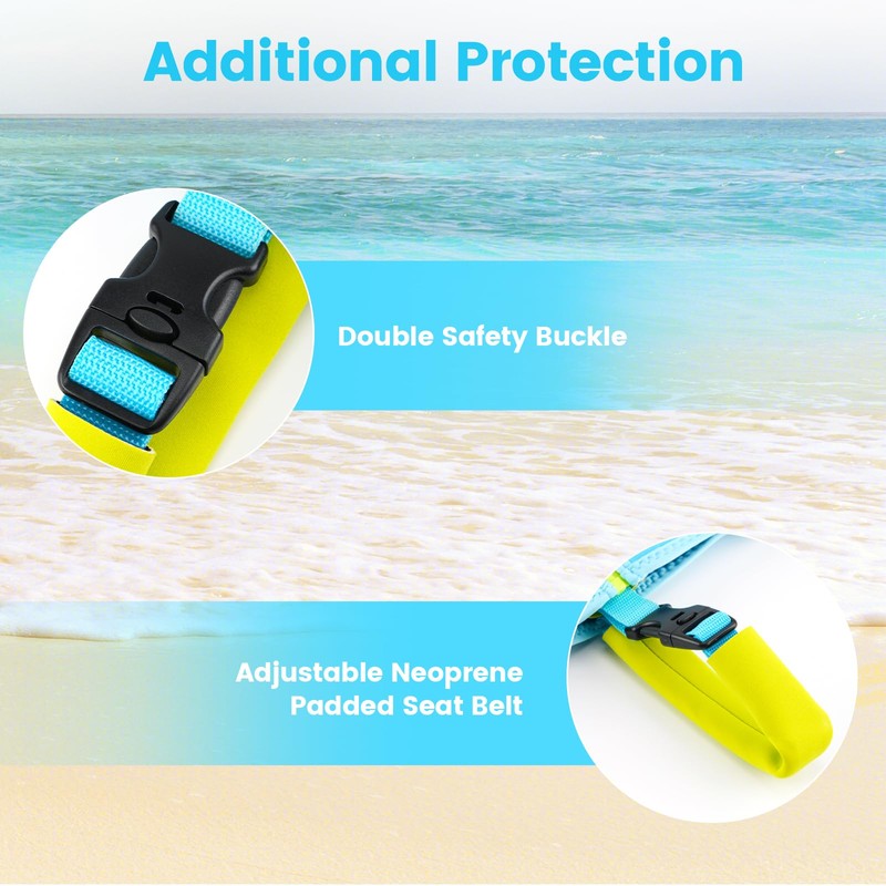 Kids Swim Vest with Adjustable Safety Straps for Ages 1-3