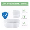 Codalis Fiambreras Eléctricas Portátiles Para Hogar Lonchera 2 En 1