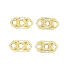 chrome4urauto CAPRICE ROADMASTER IMPALA SS WINDOW REGULATOR GUIDE CLIPS 4x 91 -1996 NEW C38