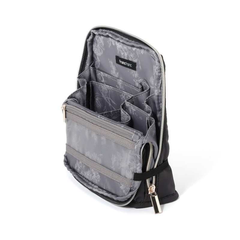 Francfranc Franc Gathered Tool Pen Stand Pouch, gray (dark gray)