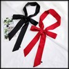 White Fang NC024 Women's Ribbon Tie, Ribbon Tie, Uniform, Bowtie,