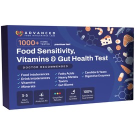 AFIL 1000+ Foods, Drinks, Vitamins, Gut, At-Home Wellness Test Kit, Trusted Hair Analysis for Adults & Kids, At-Home Health Non-Invasive, Gluten, Dairy Health Wellness Indicators