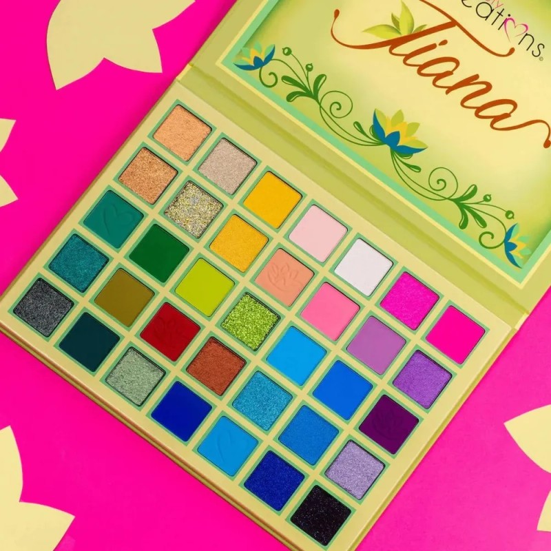 Paleta De Sombras Beauty Creations Tiana 35 Tonalidades Variado