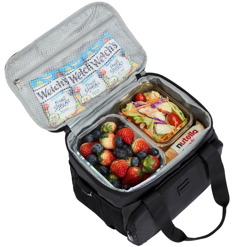 ZEEMO Insulated Lunch Bag for Men Women, Cooler with Adjustable