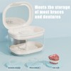 Shengsenfu Dental Portable Mouth Storage Case, with Strainer Basket Dental
