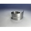 texpot Pack of 6 Napkin Rings with Slotted Stainless Steel