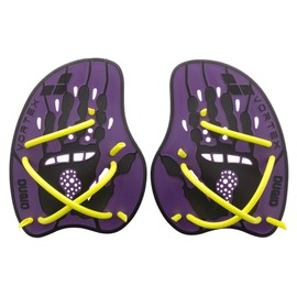 arena Unisex Adult Vortex Evolution Hand Paddle Training Equipment, Plum/Arctic Lime, M