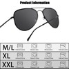 MAXJULI Gafas de sol de Aviador Polarizadas para Hombres y