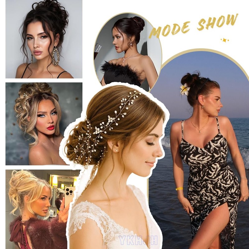 YKHJH Messy Bun Hair Piece Clip-In Ponytail Bun for Women,