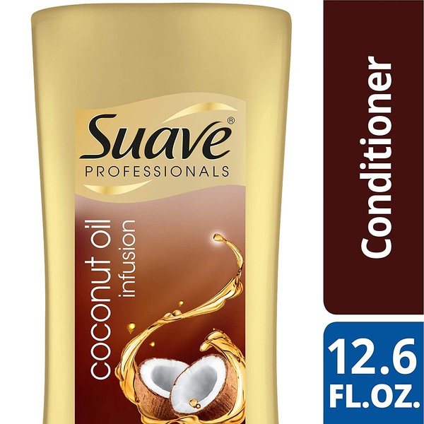 Suave Professionals Damage Repair Conditioner, Coconut Oil Infusion, 12.6 oz
