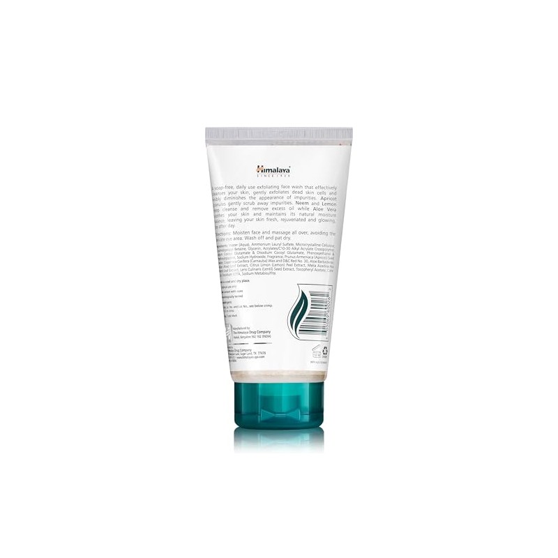 Himalaya Gentle Exfoliating Daily Face Wash, 5.07 Fluid Ounce