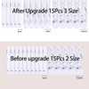 DUAIU Makeup Brushes Set Make Up Brushes Professional 15Pcs Marble