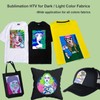 A ANGG Sublimation HTV for Dark/Light Fabric - Matte Sublimation