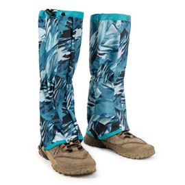 Waterproof Leg Gaiters for Men and Women Adjustable Snow Boot Gaiters for Hiking in Hunting Sand and Mud Mountain Climbing or Snowshoeing (DoodleC L)