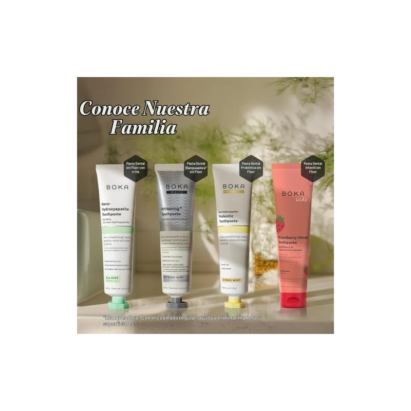 Revive MD- Boka Pasta de Dientes Libre de Fluoruro Nano