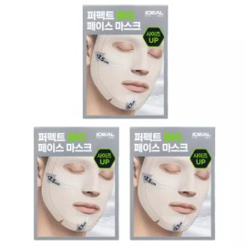 IDéal For Men 아이디얼포맨 남성 퍼펙트 빅 페이스 마스크 5매입 X3 IDéalforMen Perfect Big Face Mask 5pcs x 3
