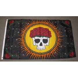 Graciously Departed Flag 3x5 Feet 3'X5' Day Of The Dead Dia De Los Muertos F937