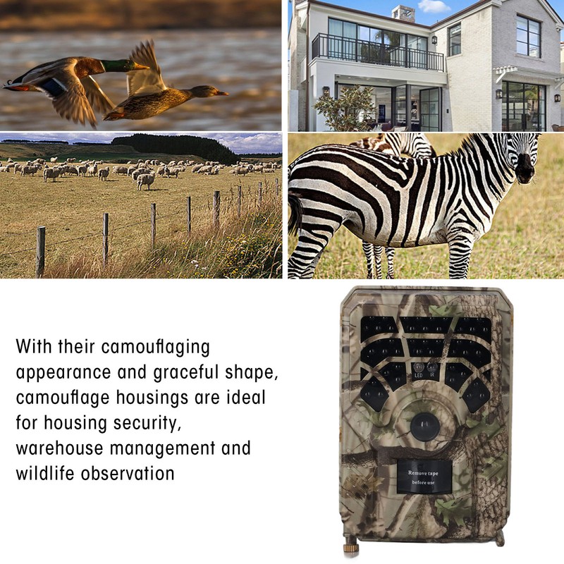 Hunting Trail Camera 720P HD 120 Degrees Lens Outdoor Wildlife