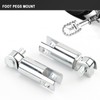 Foot Pegs Extension 2-1/2" Stirrup Heel Rest Extender for Harley