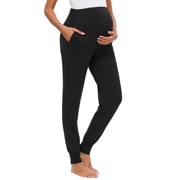 Liu & Qu Maternity Women's Casual Pants Stretchy Comfortable Lounge