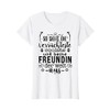 Best Friend T-Shirt with German Text "Best Freundin Der Welt"