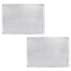 TrueCraftware- Set of 2 Aluminum Two Thirds Size Sheet Pan