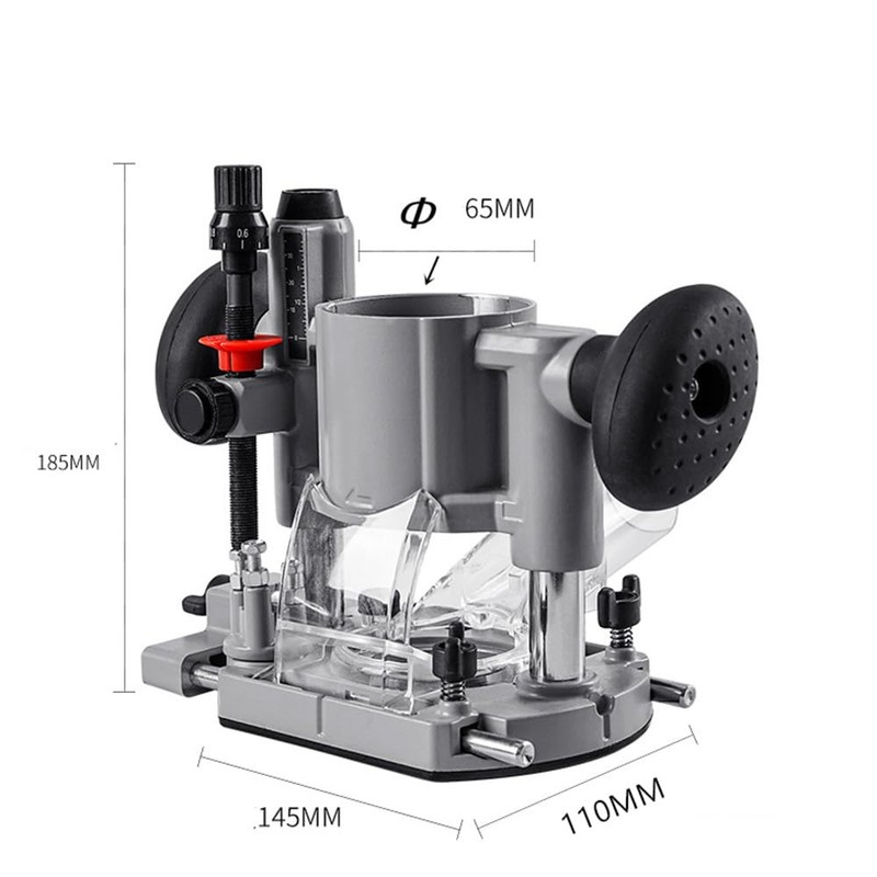 196094-2 Plunge Router Base Replace for Makita XTR01Z RT0700C DRT50