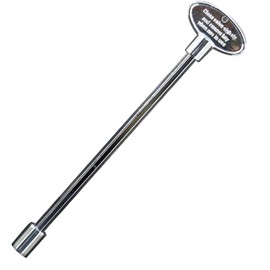 Himaweek Universal Gas Valve Key for Gas Fire Pits and Fireplaces Fits Both 1/2" and 3/4" Turn Ball Valve (8-Inch)