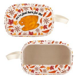 TOBGBE G G TV Show Merchandise L-Diner Clear Makeup Cosmetic Bag for R&L Fan Autumn TV Series Travel Toiletry Bag Organizer (Autumn Diner Clear MB)