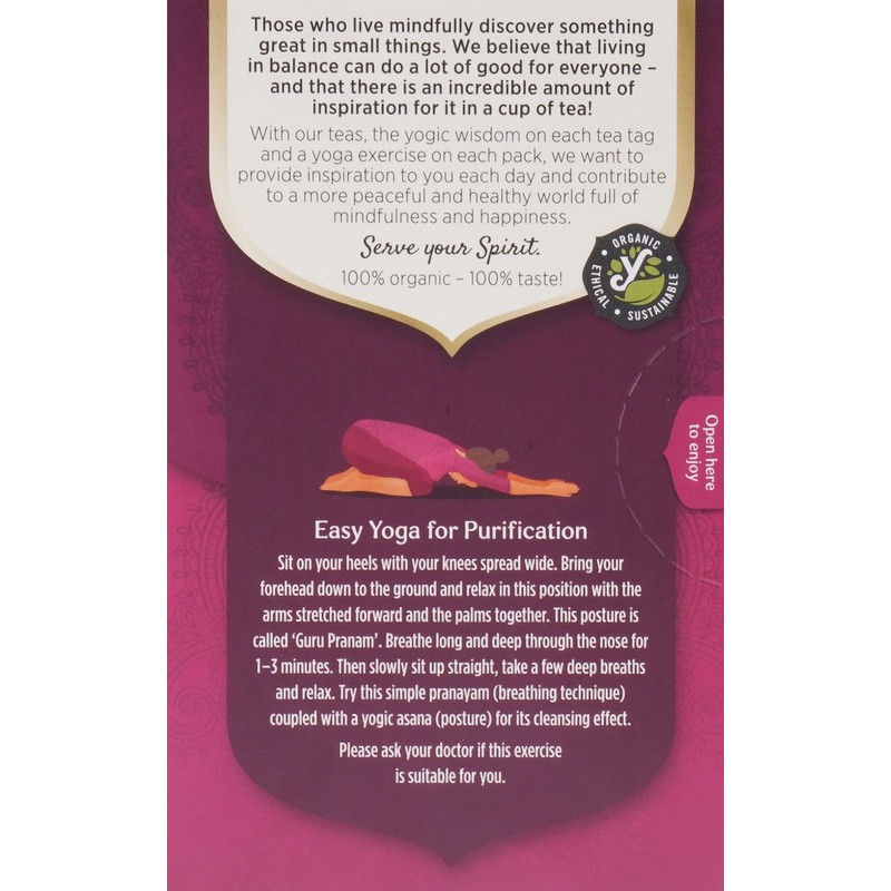 YOGI TEA Detox Tea 17 Bags (30.6g) - Supports Internal