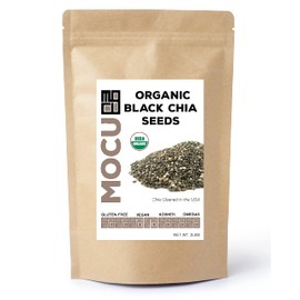 Certified Organic Chia Seeds | Triple Cleaned In USA | Cold Stored | Freshly Harvested | 3 LBS
