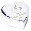 Chris Bag Of Goodies Sister 60th 60 Sixty Years Old Sixtieth Birthday Heart Shaped Trinket Box Keepsake Idea