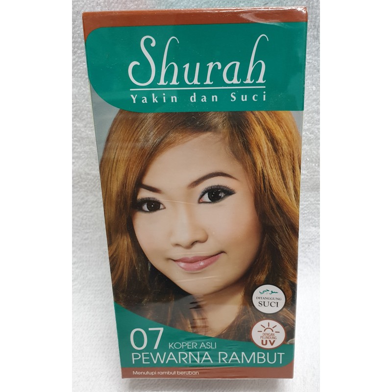 SHURAH PEWARNA RAMBUT, YAKIN DAN SUCI, PERLINDUNGAN UV - BESAR